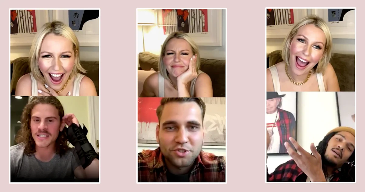 InstaCam Connect random video chat preview grid